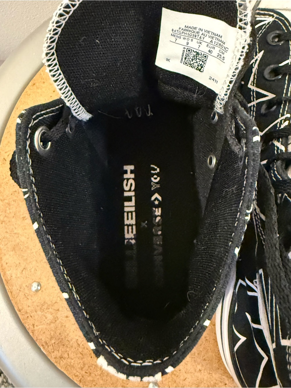 Billie Eilish x Converse Chuck Taylor All Star Custom High Tops - Picture 6 of 8